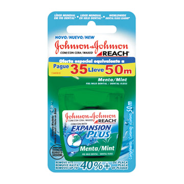Seda Dental JJ Reach Hilo Menta 50 Metros — Johnson & Johnson