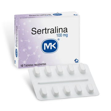 Sertralina 100mg 10 Tabletas — Tecnoquímicas