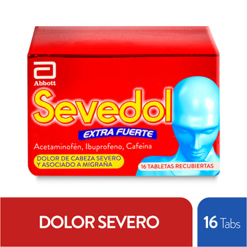 Sevedol Extra Fuerte 16 Tabletas — Lafrancol