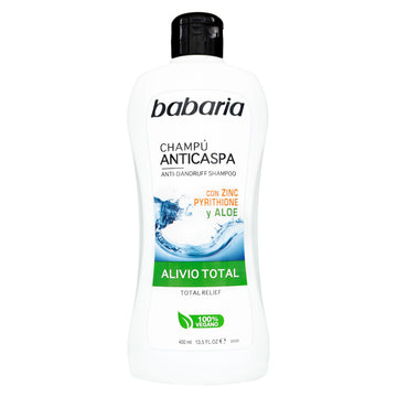 Shampoo Babaria Anticaspa Aloe Vera 400 ml