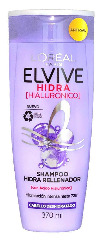 Shampoo Elvive Hidra Hialuronico 370 ml — L'Oréal