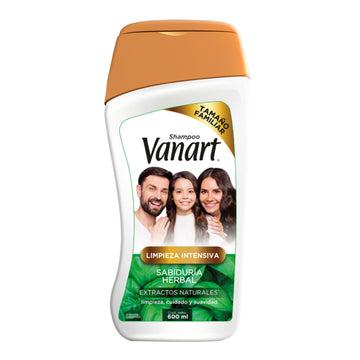 Shampoo Vanart Limpieza Herbal 600 ml — Genomma Lab