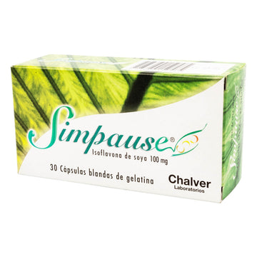 Simpause 100mg 30 cápsulas blandas — Chalver