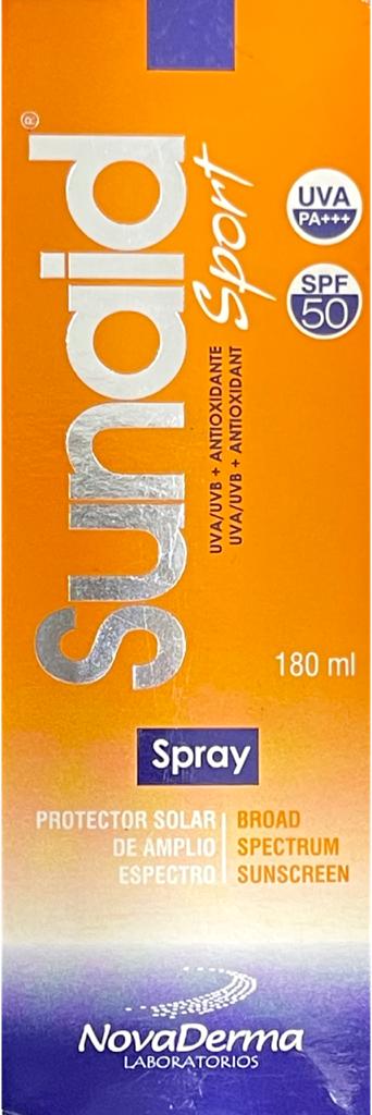 Sunaid Sport Spf 50 Spray 180 ml — Novaderma