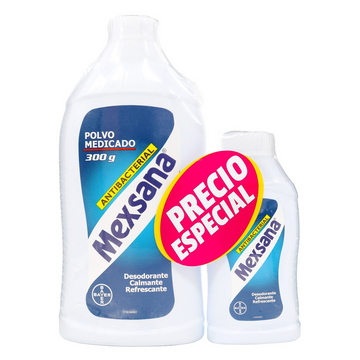 Talco Mexsana Óxido de zinc 300 g + 85 g — Bayer