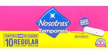 Tampon Nosotras Digital Regular 5 Unidades sin Aplicador — Familia