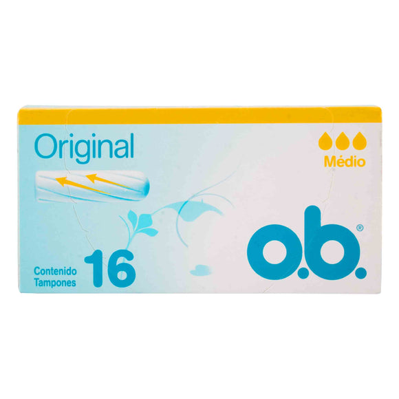 Tampón Ob Original Siempre Libre Medio 16 Unidades — Johnson & Johnson