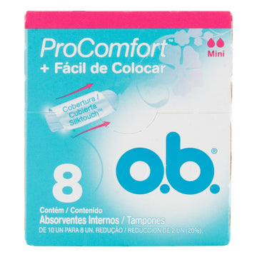 Tampon Ob Original Siempre Libre Mini 8 Unidades — Johnson & Johnson