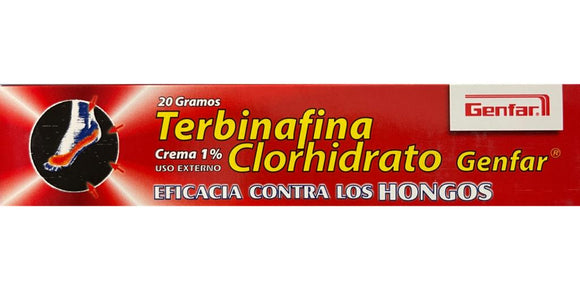 Terbinafina 1% Crema 20 g Genfar