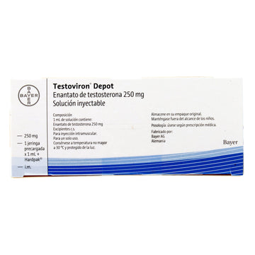 Testoviron Depot enantato de testosterona 250 mg/ml ampolla 1 ml — Bayer
