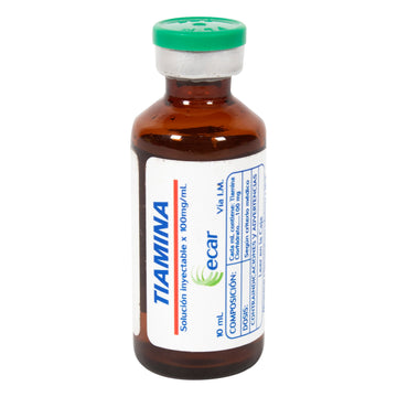 Tiamina Vitamina B1 1 g/10 ml ampolla inyectable — Ecar