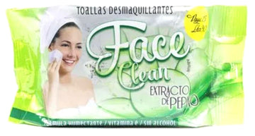Toalla Desmaquilladora Face Clean Extracto de Pepino Pague 15 Lleve 30 — Atw Internacional
