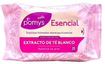 Toallitas Humedas Desmaquilladoras Familia Pomys 28 Unidades
