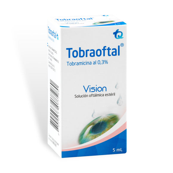Tobraoftal tobramicina 0.3% solución oftálmica 5ml — Tecnoquímicas