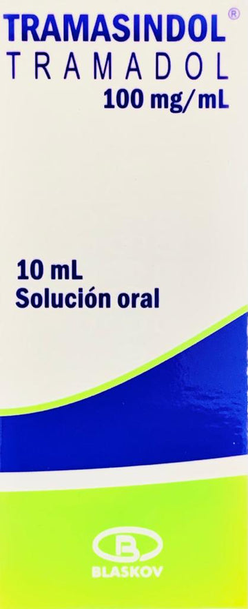 Tramasindol tramadol 100 mg gotas Blaskov — frasco 10 ml