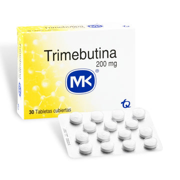 Trimebutina 200mg 30 tabletas — MK Tecnoquímicas