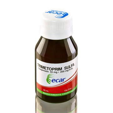 Trimetoprim Sulfa trimetoprim sulfametoxazol suspensión 60 ml — Ecar