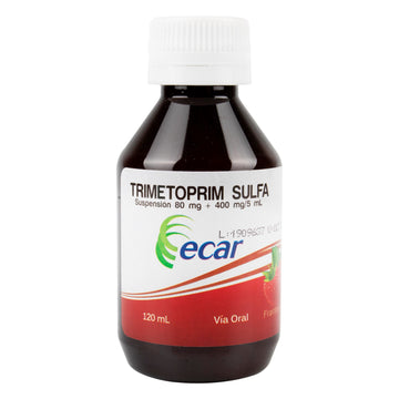 Trimetoprim Sulfa Trimetoprim Sulfametoxazol suspensión 120 ml — Ecar