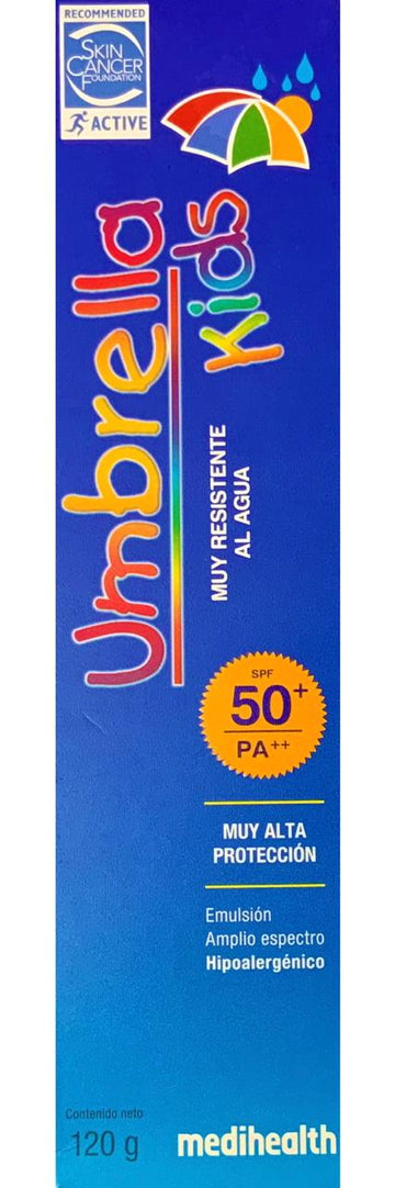 Umbrella Kids 50+ Resistente Agua 120 gr — Megalabs