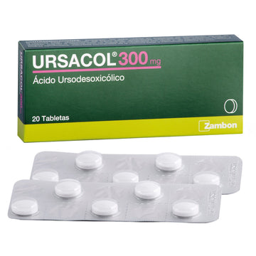 Ursacol 300 mg 20 Tabletas — Zambon