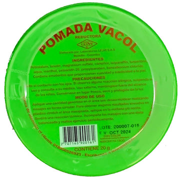 Vacol Pomada con Color 20 gr — Lelve