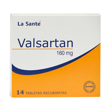 Valsartan 160mg 14 Tabletas — La Santé