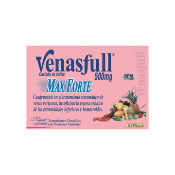 Venasfull Max Forte 60 cápsulas — Natural Freshly