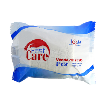 Venda de Yeso Fast Care Icom 3x5 Yd