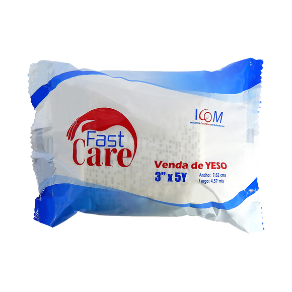 Venda de Yeso Fast Care Icom 3x5 Yd