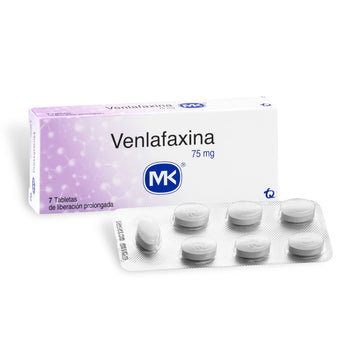 Venlafaxina 75mg x 7 Tabletas — Tecnoquímicas