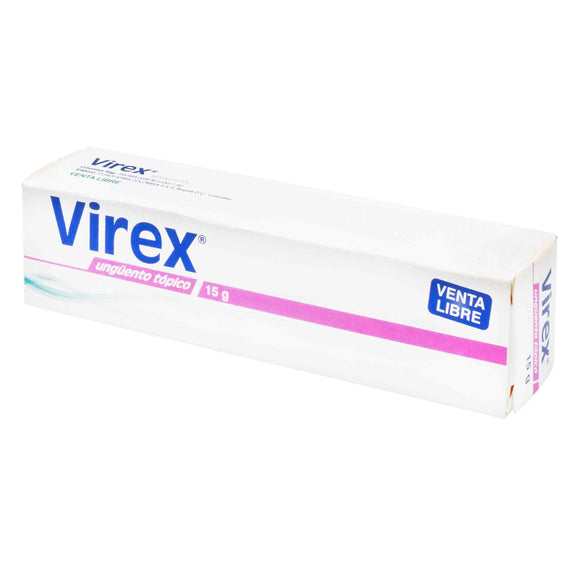 Virex Ungüento aciclovir 5% tubo 15 g — Eurofarma