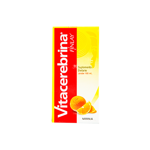 Vitacerebrina Jarabe Naranja 180 ml — Lab. Finlay De Colombia S