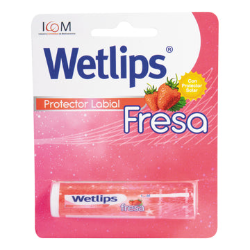 Wetlips Protector Labial Fresa 4.2 gr — Icom