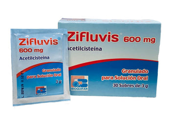Zifluvis N-acetilcisteína 600 mg 30 Sobres — Bioquifar