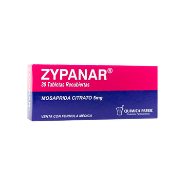Zypanar 5mg 30 tabletas — Química Patric